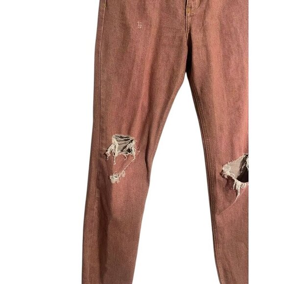 Pilcro Size 27 Pants Distressed The Vintage Straight - Picture 4 of 11